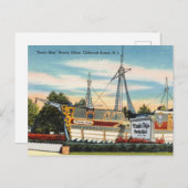 "Pirate Ship" Cliffwood, Beach, New Jersey Postkarte (Vorne/Hinten)