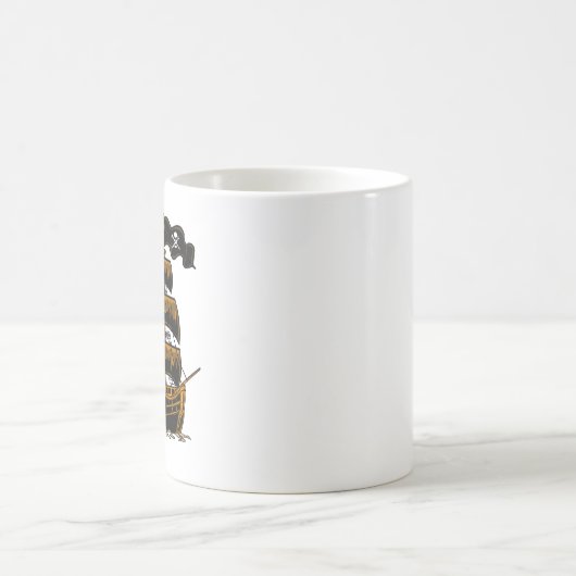 Pirate Ship Coffee Mug Kaffeetasse (Mittel)