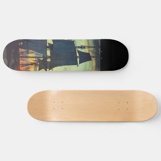 PIRATE SHIP FOTOGRAFIE SKATEBOARD DECK (Horizontal)