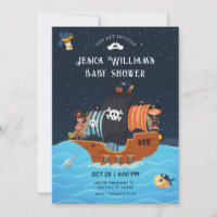 Pirate Ship Geburtstagsbaby-Dusche