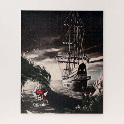 Pirate Ship Jigsaw Puzzle (Vertikal)