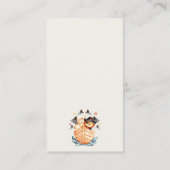 Pirate Ship Lion Cub Display Dusche Kinderdusche Begleitkarte (Rückseite)