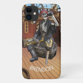Pirate Ship Skeleton Case-Mate iPhone Hülle