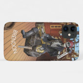 Pirate Ship Skeleton Case-Mate iPhone Hülle (Rückseite (Horizontal))