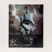 Pirate Ship Storm Jigsaw Puzzle (Vertikal)