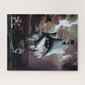 Pirate Ship Storm Jigsaw Puzzle (Horizontal)