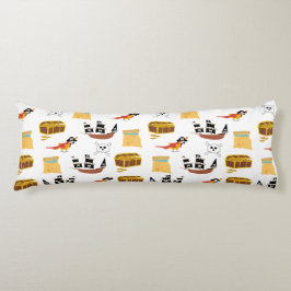 Pirate Ship Treasure Thest Muster Seitenschläferkissen