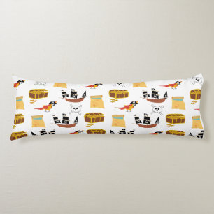 Pirate Ship Treasure Thest Muster Seitenschläferkissen