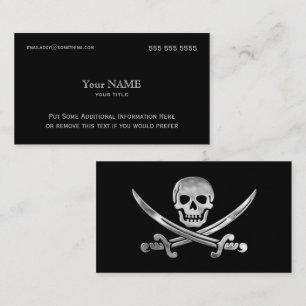 Pirate Silver Visitenkarte