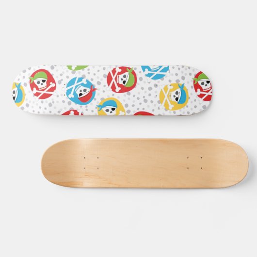 Pirate Skateboard (Horizontal)