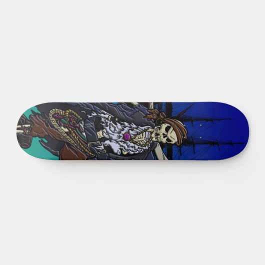 Pirate Skateboard (Horizontal)