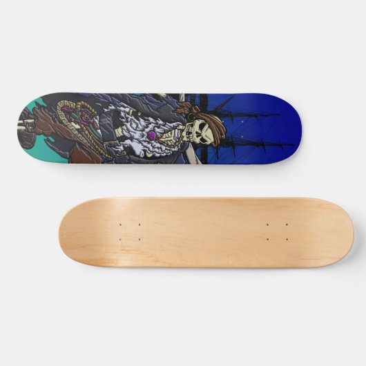 Pirate Skateboard (Horizontal)