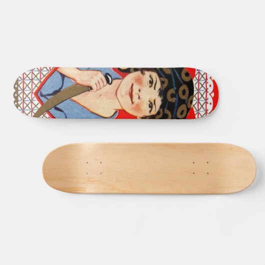 Pirate Skateboard (Horizontal)