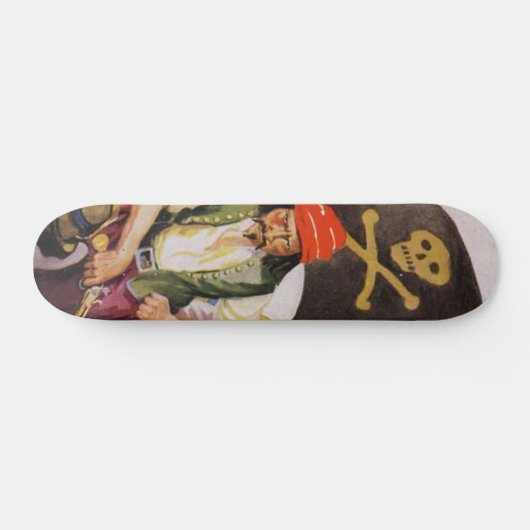 Pirate Skateboard (Horizontal)