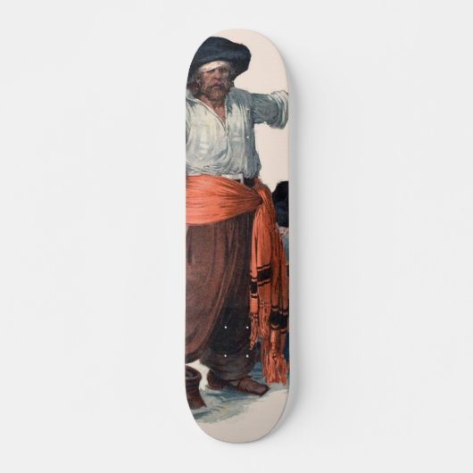 Pirate Skateboard (Vorne)