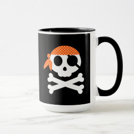 Pirate Skeleton Bandanna Tasse