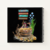 PIRATE SKELETON IN EINEM BARREL NOTIZBLOCK (Rückseite)