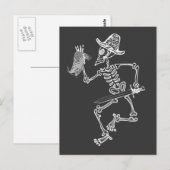 Pirate Skeleton Karte (Vorne/Hinten)