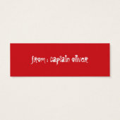 Pirate Skeleton Kindergeburtstag Gastgeschenk Gesc (Rückseite)