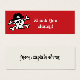 Pirate Skeleton Kindergeburtstag Gastgeschenk Gesc