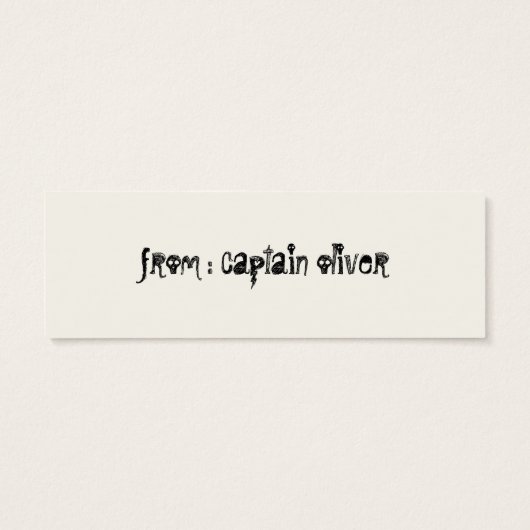 Pirate Skeleton Kindergeburtstag Gastgeschenk Gesc (Rückseite)