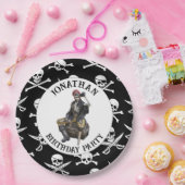 Pirate SkELETON Paper Tellers Pappteller (Party)