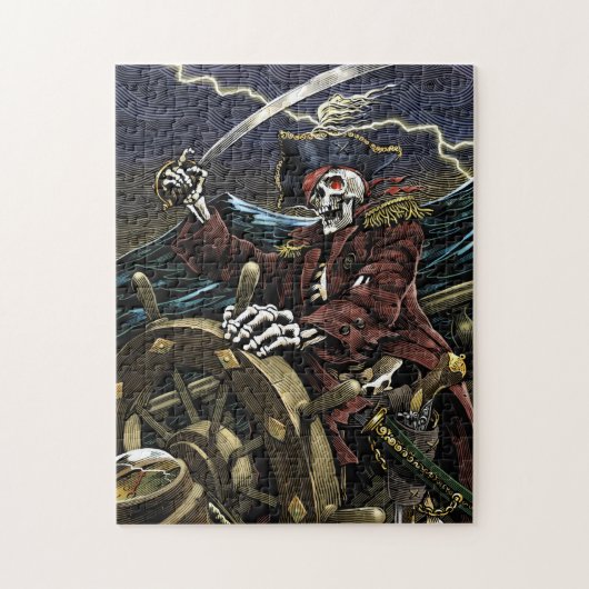 Pirate Skeleton Puzzle (Vertikal)