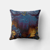 Pirate Skeleton Schatz Im Comic Kissen (Rückseite)