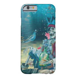 Pirate Skeleton Schatz im Meer Barely There iPhone 6 Hülle