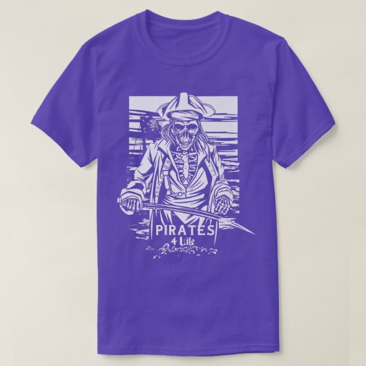 Pirate Skeleton T-Shirt (Design vorne)