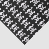 Pirate Skull and Crossbones Halloween Seidenpapier (Ausschnitt)