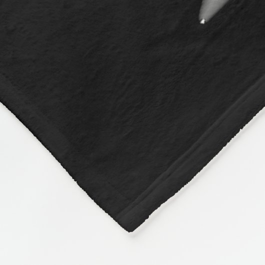 Pirate Skull and Sword Crossbones (TLAPD) Fleecedecke (Ecke)