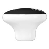 Pirate Skull and Sword Crossbones (TLAPD) Keramikknauf (Seitenansicht)