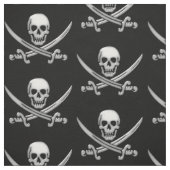 Pirate Skull and Sword Crossbones (TLAPD) Stoff (Muster)