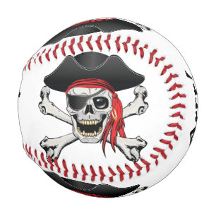 Pirate Skull Baseball