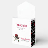 Pirate Skull Birthday Favor Box Geschenkschachtel (Geöffnet)