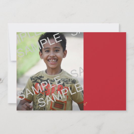 Pirate Skull Birthday Foto Template Einladung (Rückseite)