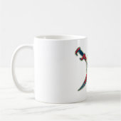 Pirate (Skull) - Black 11 oz Ringer Tasse (Links)