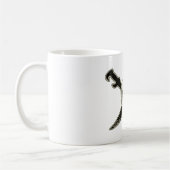 Pirate (Skull) - Black 11 oz Ringer Tasse (Links)