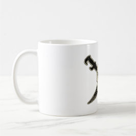 Pirate (Skull) - Black 11 oz Ringer Tasse 