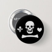 Pirate Skull Button (Vorne & Hinten)