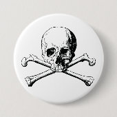 Pirate Skull Button (Vorderseite)