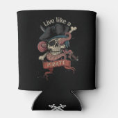Pirate Skull Can Cooler Dosenkühler (Rückseite)