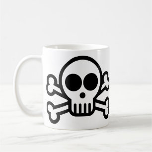Pirate Skull & Crossbones Tasse Kaffee - 325 ml