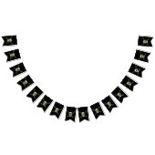 Pirate (Skull) - Custom Frack Party Bunting Wimpelkette (Alle)