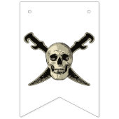 Pirate (Skull) - Custom Frack Party Bunting Wimpelkette (Zweite Fahne)