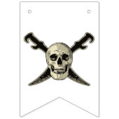 Pirate (Skull) - Custom Frack Party Bunting Wimpelkette (Erste Fahne)