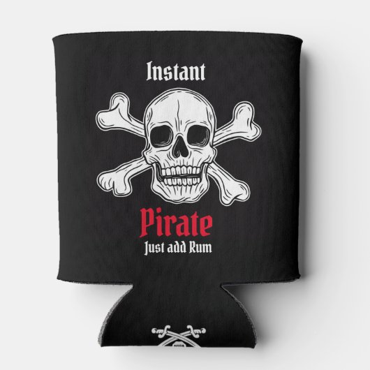 Pirate Skull Dosenkühler (Rückseite)