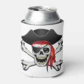 Pirate Skull Dosenkühler (Kanne Vorderseite)