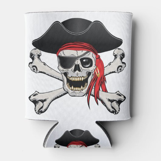 Pirate Skull Dosenkühler (Vorderseite)